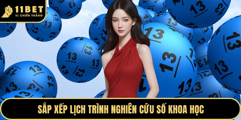 Sắp xếp lịch trình nghiên cứu số khoa học